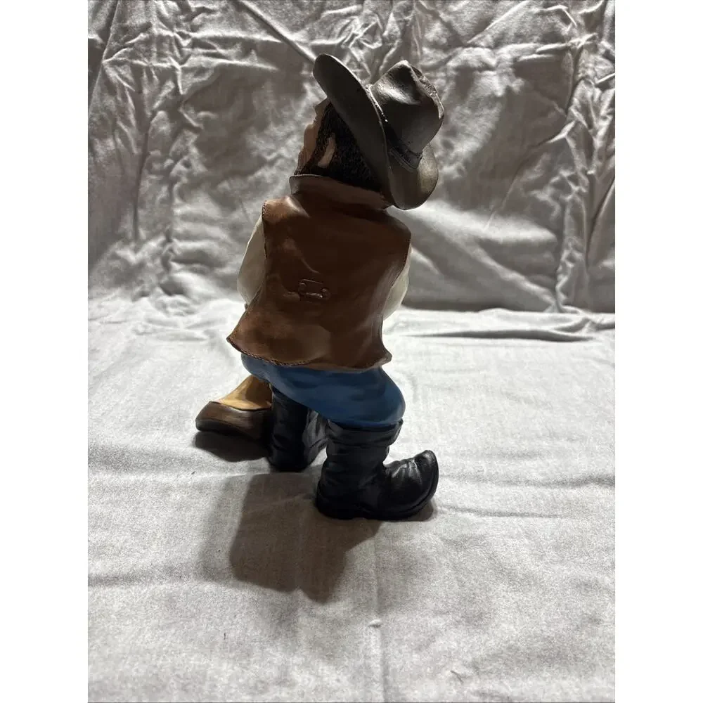 MayRich Company Cowboy Clay Wine Bottle Holder 2 piece Bottle Caddy, Western